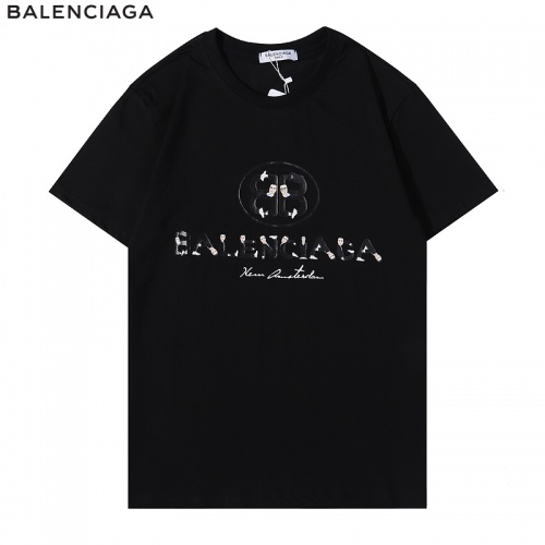 Balenciaga T-Shirts Short Sleeved For Men #882862 $29.00 USD, Wholesale Replica Balenciaga T-Shirts
