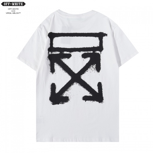Off-White T-Shirts Short Sleeved For Men #882866 $27.00 USD, Wholesale Replica Off-White T-Shirts