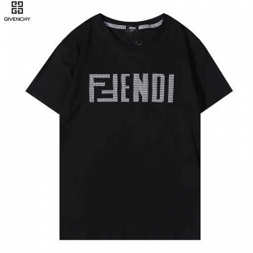 Fendi T-Shirts Short Sleeved For Men #882872 $29.00 USD, Wholesale Replica Fendi T-Shirts