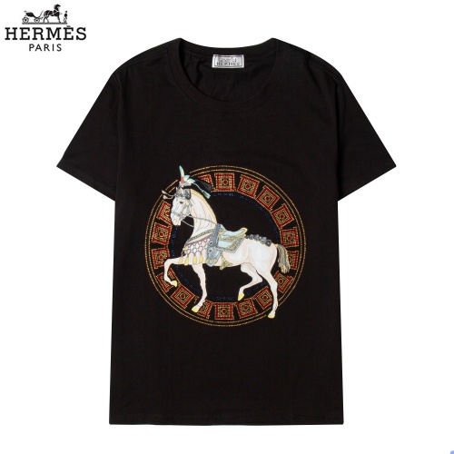 Hermes T-Shirts Short Sleeved For Men #882887 $32.00 USD, Wholesale Replica Hermes T-Shirts