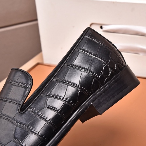 Replica Versace Leather Shoes For Men #882924 $98.00 USD for Wholesale