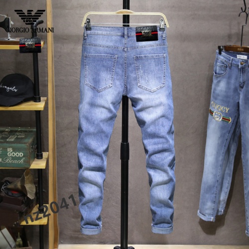 Replica Armani Jeans For Men #883093 $48.00 USD for Wholesale