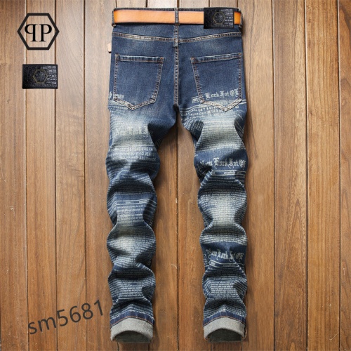 Replica Philipp Plein PP Jeans For Men #883101 $48.00 USD for Wholesale