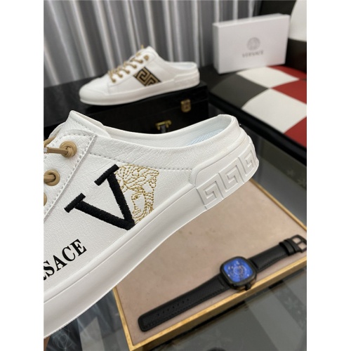 Replica Versace Slippers For Men #883140 $72.00 USD for Wholesale