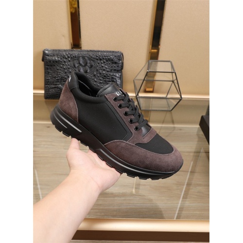 Replica Prada Casual Shoes For Men #883148 $85.00 USD for Wholesale