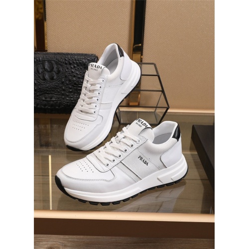 Prada Casual Shoes For Men #883152 $85.00 USD, Wholesale Replica Prada Casual Shoes