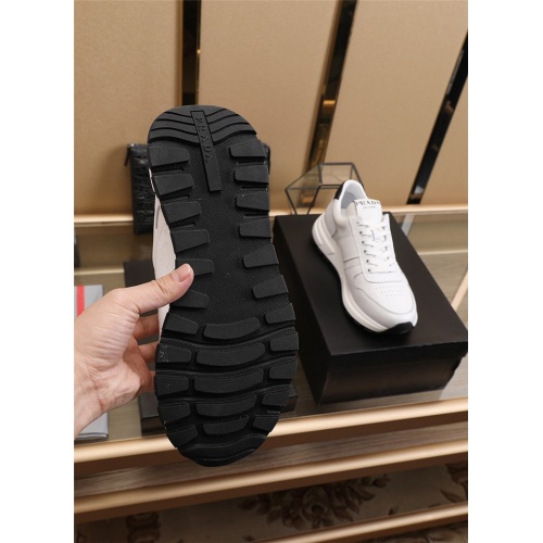 Replica Prada Casual Shoes For Men #883152 $85.00 USD for Wholesale