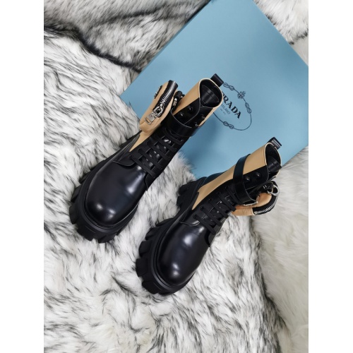 Replica Prada Boots For Women #883337 $106.00 USD for Wholesale