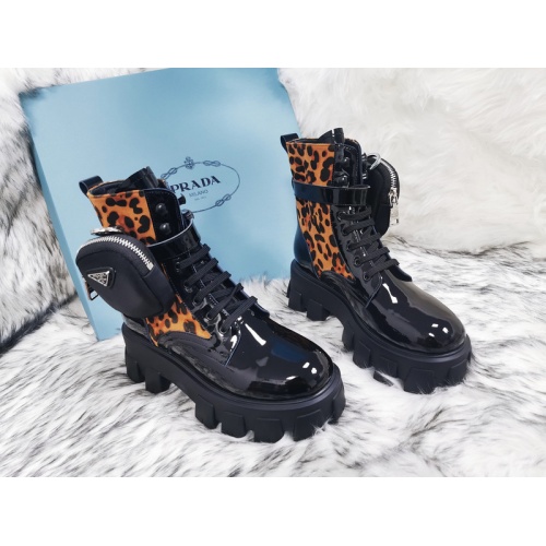 Replica Prada Boots For Women #883338 $106.00 USD for Wholesale