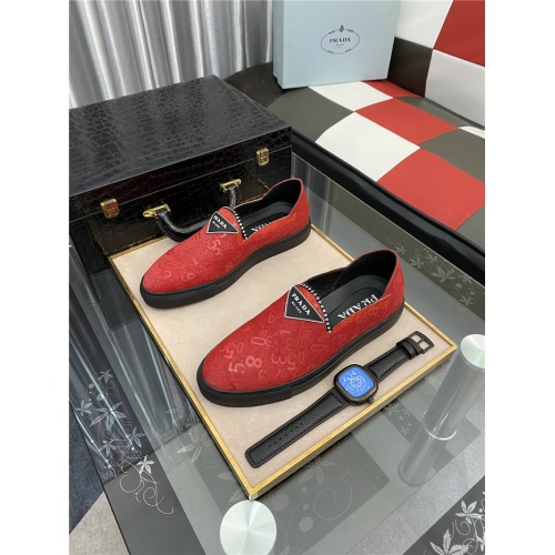 Prada Casual Shoes For Men #883373 $88.00 USD, Wholesale Replica Prada Casual Shoes