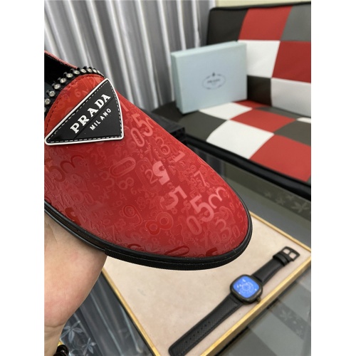 Replica Prada Casual Shoes For Men #883373 $88.00 USD for Wholesale