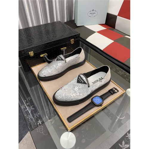 Prada Casual Shoes For Men #883374 $88.00 USD, Wholesale Replica Prada Casual Shoes