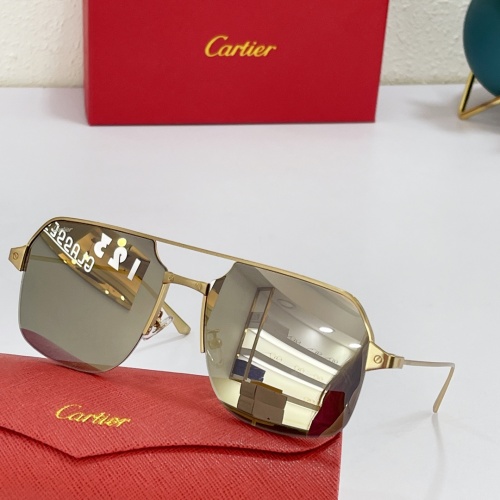 Cartier AAA Quality Sunglasses #883486 $48.00 USD, Wholesale Replica Cartier AAA Quality Sunglassess