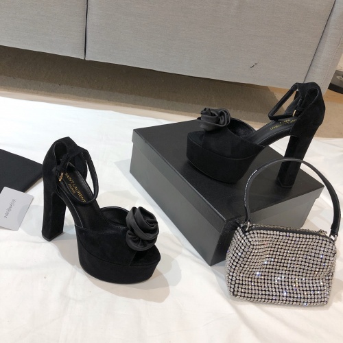 Replica Yves Saint Laurent YSL Sandal For Women #883487 $128.00 USD for Wholesale