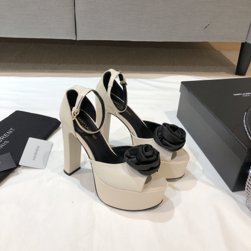 Yves Saint Laurent YSL Sandal For Women #883488 $128.00 USD, Wholesale Replica Yves Saint Laurent YSL Sandal