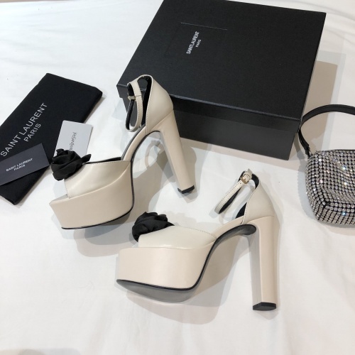 Replica Yves Saint Laurent YSL Sandal For Women #883488 $128.00 USD for Wholesale