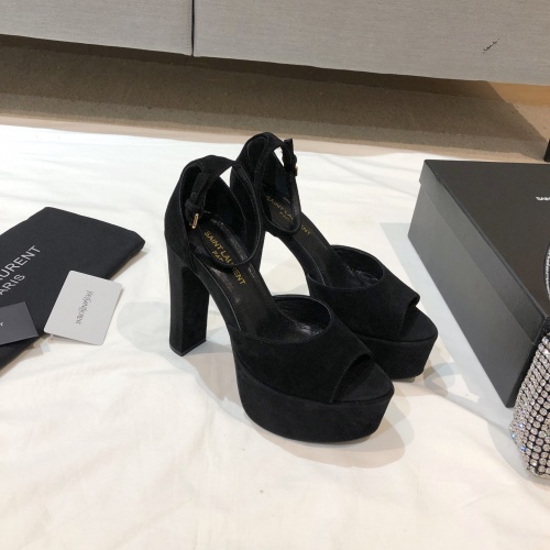 Yves Saint Laurent YSL High-Heeled Shoes For Women #883491 $128.00 USD, Wholesale Replica Yves Saint Laurent YSL High-Heeled Shoes