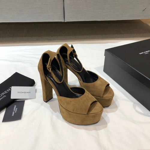Yves Saint Laurent YSL High-Heeled Shoes For Women #883492 $128.00 USD, Wholesale Replica Yves Saint Laurent YSL High-Heeled Shoes