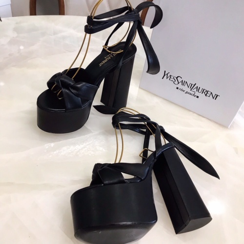 Replica Yves Saint Laurent YSL High-Heeled Shoes For Women #883497 $132.00 USD for Wholesale