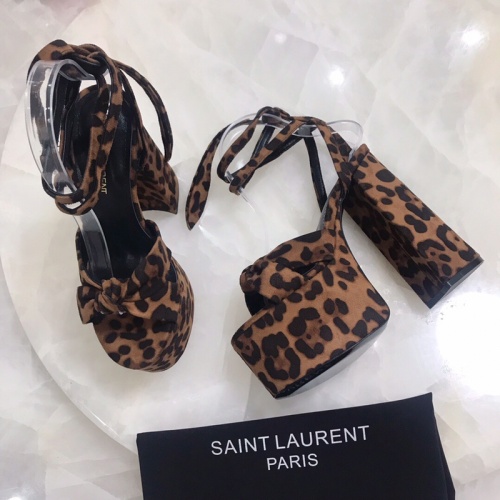 Replica Yves Saint Laurent YSL High-Heeled Shoes For Women #883498 $132.00 USD for Wholesale