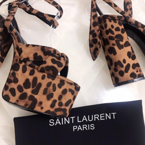Replica Yves Saint Laurent YSL High-Heeled Shoes For Women #883498 $132.00 USD for Wholesale