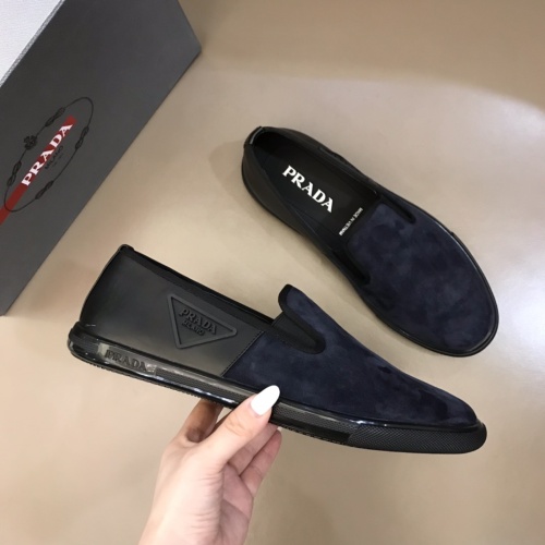 Replica Prada Casual Shoes For Men #883536 $76.00 USD for Wholesale