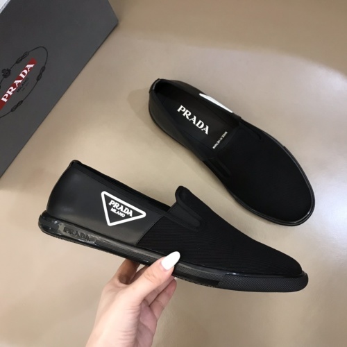 Replica Prada Casual Shoes For Men #883538 $76.00 USD for Wholesale