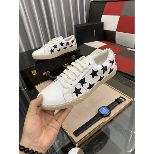 Replica Yves Saint Laurent Casual Shoes For Men #883652 $96.00 USD for Wholesale