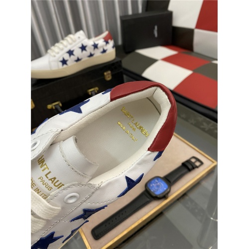 Replica Yves Saint Laurent Casual Shoes For Men #883653 $96.00 USD for Wholesale