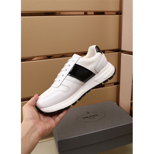 Replica Prada Casual Shoes For Men #883691 $85.00 USD for Wholesale