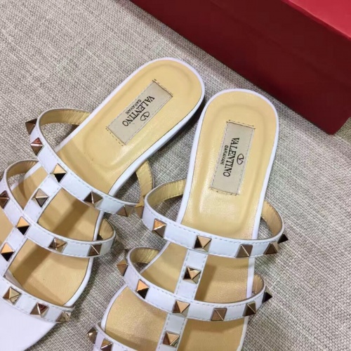 Replica Valentino Slippers For Women #883804 $68.00 USD for Wholesale