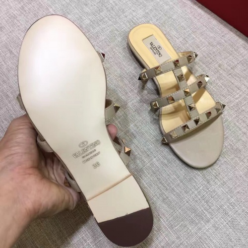 Replica Valentino Slippers For Women #883805 $68.00 USD for Wholesale