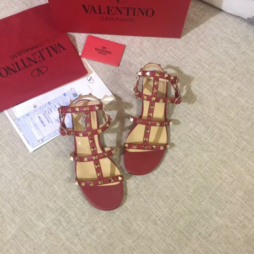 Replica Valentino Sandal For Women #883836 $68.00 USD for Wholesale