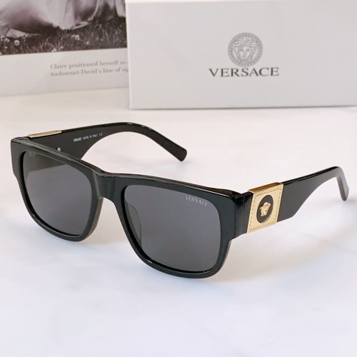 Versace AAA Quality Sunglasses #883869 $48.00 USD, Wholesale Replica Versace AAA Quality Sunglasses