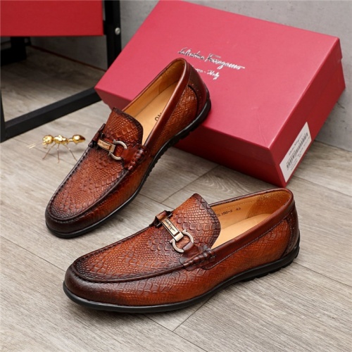 Salvatore Ferragamo Casual Shoes For Men #884028 $82.00 USD, Wholesale Replica Salvatore Ferragamo Casual Shoes