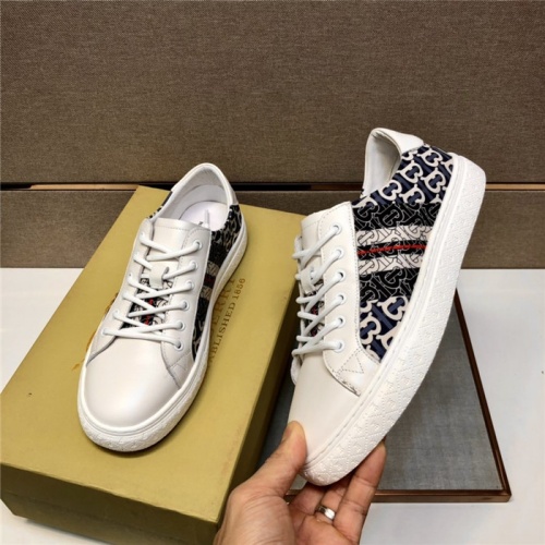 Replica Burberry Casual Shoes For Men #884041 $82.00 USD for Wholesale