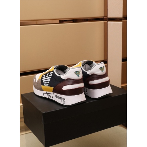 Replica Armani Casual Shoes For Men #884069 $88.00 USD for Wholesale