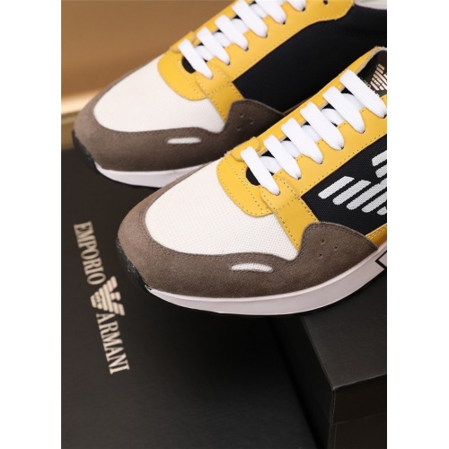 Replica Armani Casual Shoes For Men #884069 $88.00 USD for Wholesale