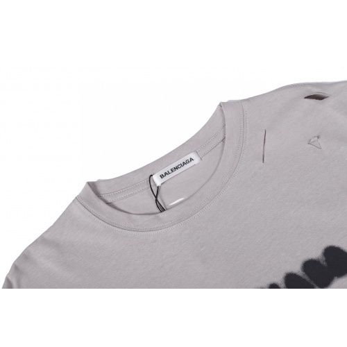 Replica Balenciaga T-Shirts Short Sleeved For Men #884074 $35.00 USD for Wholesale