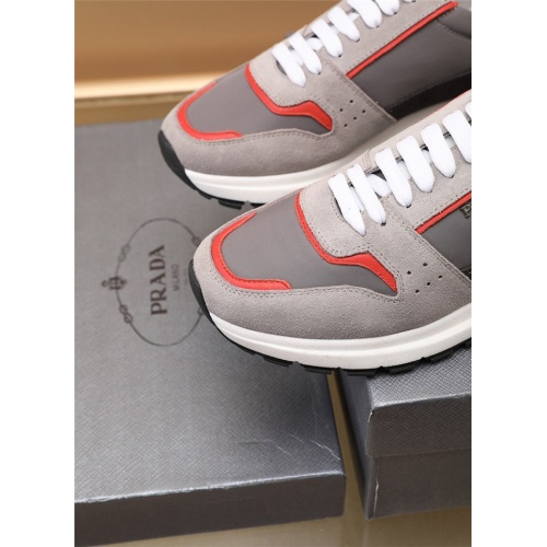 Replica Prada Casual Shoes For Men #884075 $88.00 USD for Wholesale