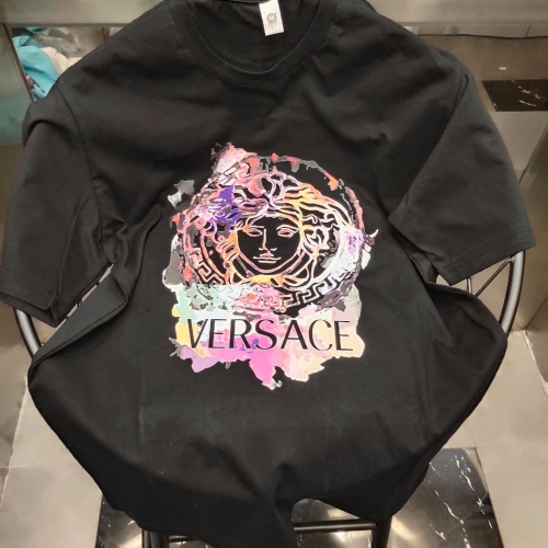 Replica Versace T-Shirts Short Sleeved For Unisex #884093 $38.00 USD for Wholesale