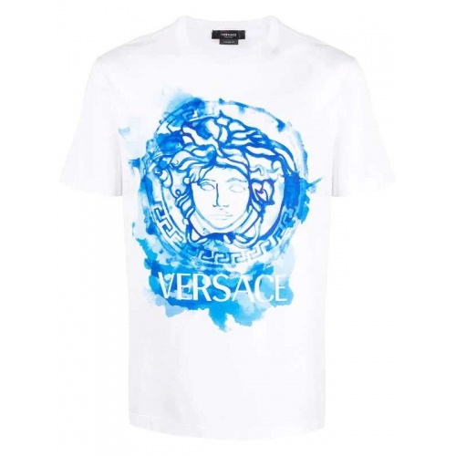 Versace T-Shirts Short Sleeved For Unisex #884095 $38.00 USD, Wholesale Replica Versace T-Shirts