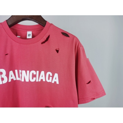 Replica Balenciaga T-Shirts Short Sleeved For Unisex #884103 $38.00 USD for Wholesale