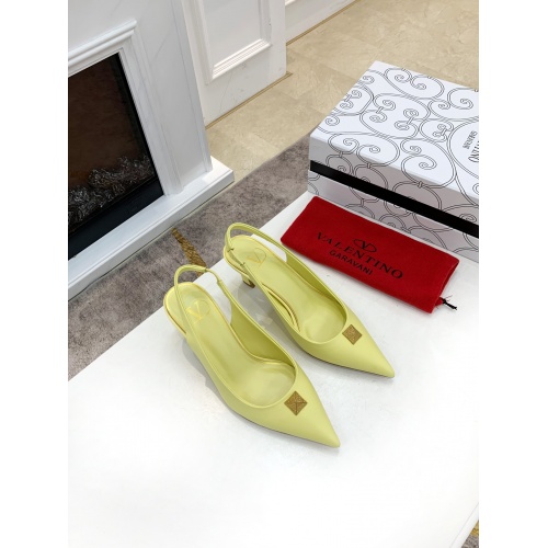 Replica Valentino High-Heeled Shoes For Women #884108 $82.00 USD for Wholesale
