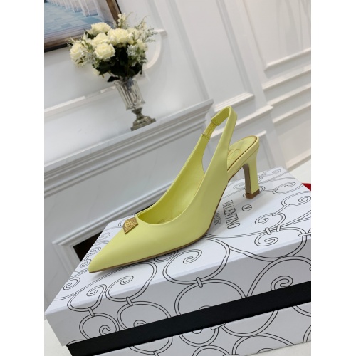 Replica Valentino High-Heeled Shoes For Women #884108 $82.00 USD for Wholesale