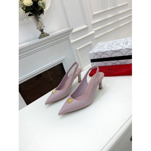 Valentino High-Heeled Shoes For Women #884134 $82.00 USD, Wholesale Replica Valentino High-Heeled Shoes