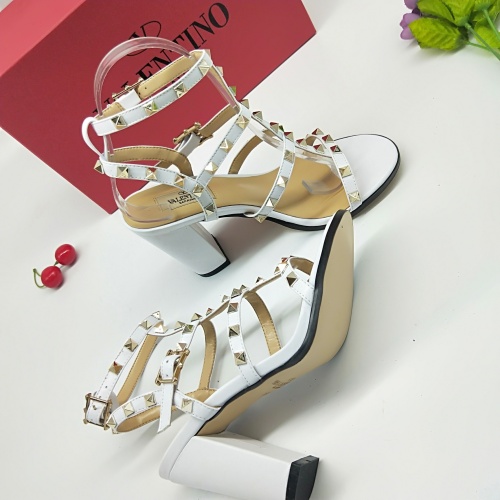 Replica Valentino Sandal For Women #884140 $80.00 USD for Wholesale