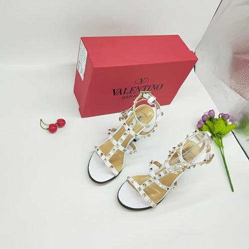 Replica Valentino Sandal For Women #884140 $80.00 USD for Wholesale
