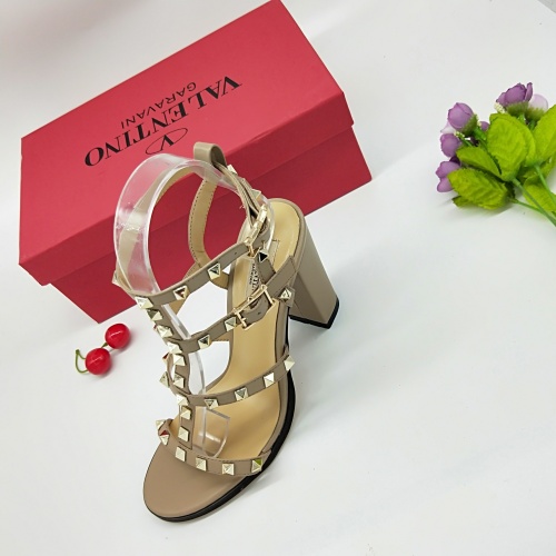 Replica Valentino Sandal For Women #884141 $82.00 USD for Wholesale