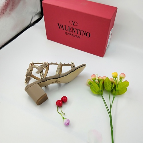 Replica Valentino High-Heeled Shoes For Women #884144 $72.00 USD for Wholesale